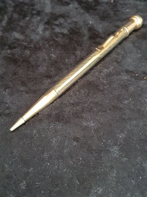 Vintage Mentmore Made In England Gold Filled Mechanical Pencil Ebay