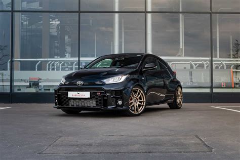 Imagine A Toyota Gr Yaris With Black Exterior And Bronze Wheels