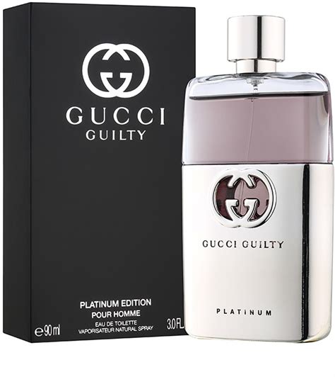 Gucci Guilty Platinum Cologne By Gucci Camo Bluu Fragrance