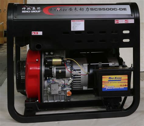 Single Three Phase Portable Diesel Generator Sc9500e 65kw220v380v