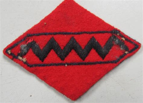 Formation Patch 1st And 2nd Canadian Agra Rca 1st Canadian Corps