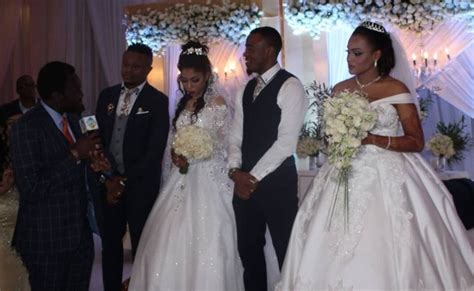 photos of ali kiba s joint wedding with brother as minister offers to foot honeymoon nairobi wire