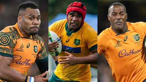 Six Fijians In Wallabies Match Day 23 Squad To Face Georgia In Rwc Opener