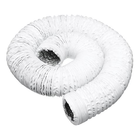 10 Size Available 13ft White Flexible Exhaust Tube Portable Air