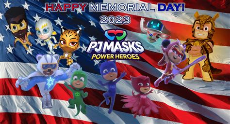 Pj Masks Happy Memorial Day By Justinproffesional On Deviantart