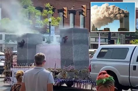 911 Parade Float With Smoking Towers Slammed As Tasteless
