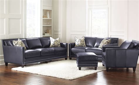 Navy Blue Living Room Set