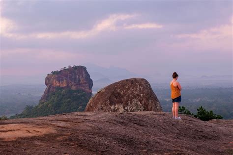 Sunrise From Pidurangala Rock Sri Lankas Most Beautiful Viewpoint