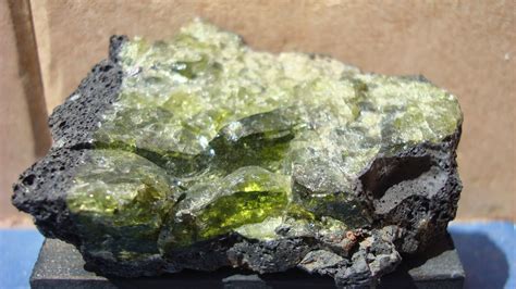 Olivino Olivine Mineral Geoaprendo