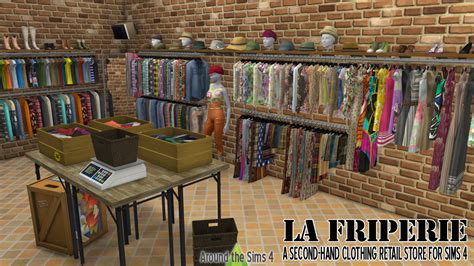 Around The Sims 4 Custom Content Download La Friperie A Second