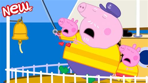 Peppa Pig Tales 🎣 Fishing On Grandpa Pigs Boat 🐟 Brand New Peppa Pig