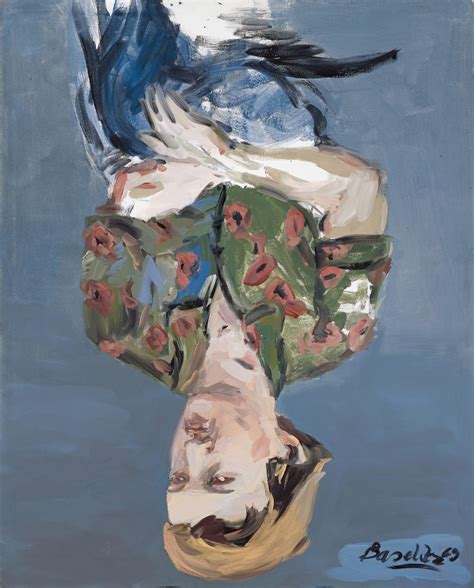 German Artist Georg Baselitz Has Donated Six Of His Upside Down