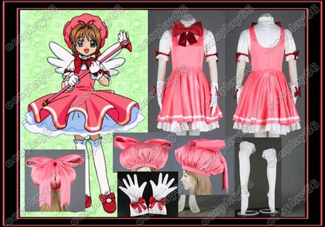 Card Captor Sakura Kinomoto I Cosplay Costume Any Size Ebay