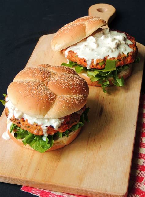 Add taste and health to your food by shopping sauces for chicken from the huge range. Buffalo Chicken Burgers | Bobbi's Kozy Kitchen