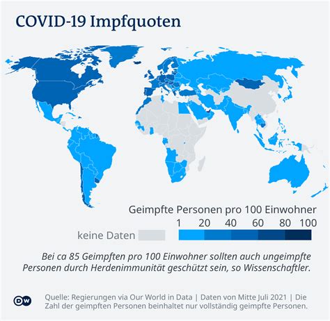 Corona Impfungen Wie Ist Der Stand Wissen And Umwelt Dw 15072021