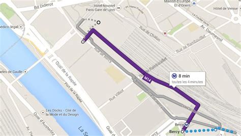 The gare de bercy is a terminus with 6 platforms. Gare de Lyon vers gare de Paris Bercy