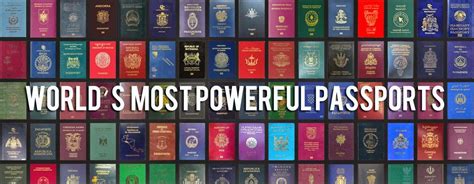 these are the 20 most powerful passports of the world