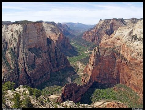 Observation Point Hike In Zion National Park Utah Go Outside Book