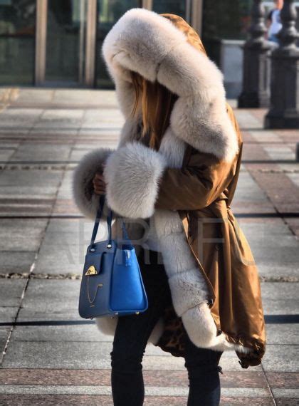 aprb furs parka more fur lined coat fur coat fur fashion womens fashion outfit invierno