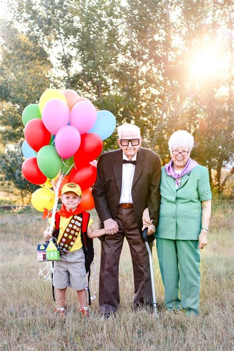 A Little Boy And His Grandpa Did An Up Inspired Photo Shoot Popsugar