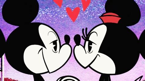 Mickey Mouse And Minnie In Love Wallpapers Top Free Mickey Mouse And