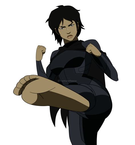 Young Justice Orphan Unmasked Kick Png By Venturatheace On Deviantart