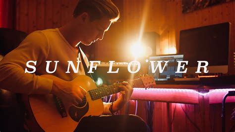 Post Malone And Swae Lee Sunflower Acoustic Connor Mac Cover Youtube