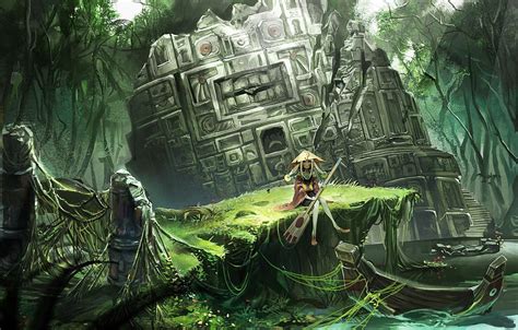 500 Jungle Ruins Wallpapers And Background Beautiful Best Available For