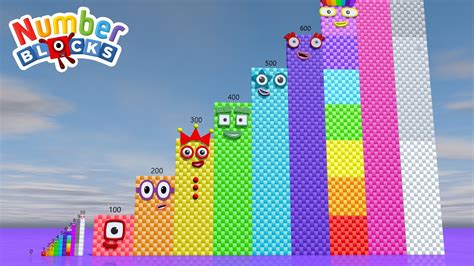 Looking For Numberblocks Mathlink Step Squad Zero To 1 Vs 100 To 1000