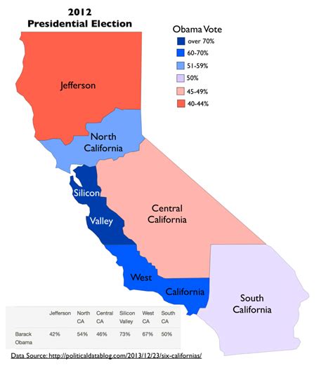 Split California Into 3 States Map Map