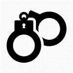 Criminal Crime Icon Handcuffs Police Handcuff Arrest