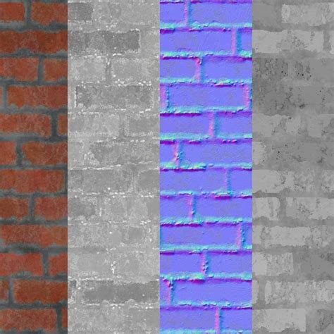 Old Brick Wall With Cement Pbr Free Texture 3d Seamless Hd 4k Free 3d