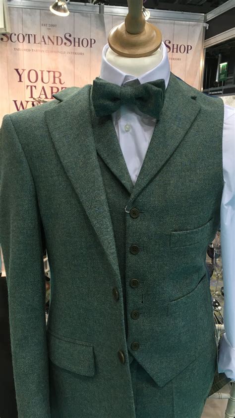 Our Sea And Green Tweed Suits First Outing From The Shop At