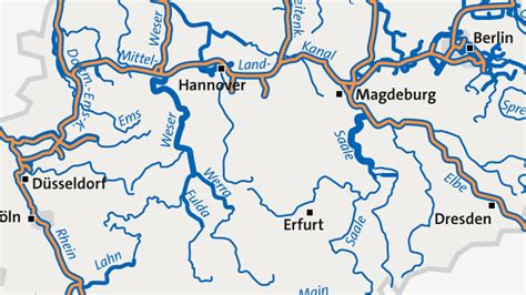 Bundeswasserstraßen karte / bundeswasserstraßen karte : Bundeswasserstraßen Karte : Allgemein : Assoziationen mit ...