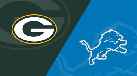 Green Bay Packers Vs Detroit Lions Matchup Preview 12 29 2019 Analysis Depth Chart Daily Fantasy