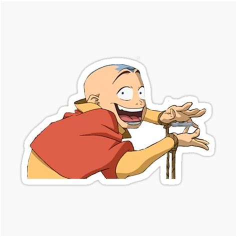 Pegatinas Avatar Cute Stickers Aang Anime Stickers