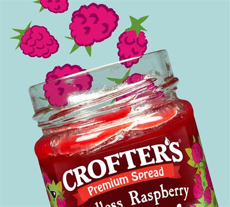 seedless raspberry jam crofter s organic
