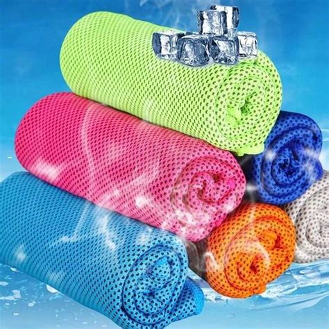 Ice Towel Utility Enduring Instant Cooling Towel Heat Relief Reusable