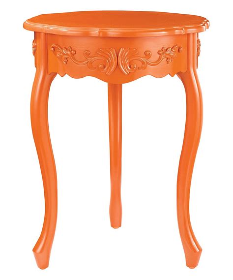 Look At This Orange Accent Table On Zulily Today Accent Table