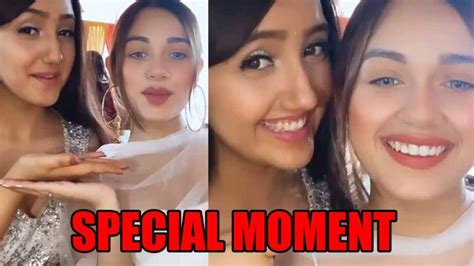 Rare Video Jannat Zubair And Ashnoor Kaurs Special Moment For Fans Iwmbuzz