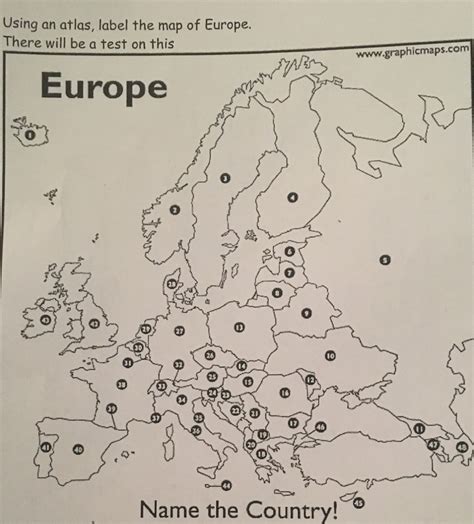 Ap Human Geography Europe Map Test Diagram Quizlet