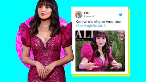 kathryn bernardo s wacky pose at abs cbn ball 2019