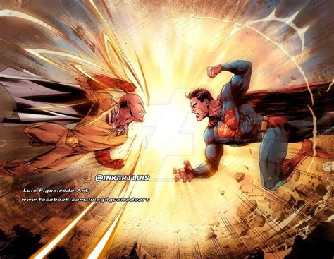 SAITAMA OnePunchMan Vs SUPERMAN DcComics By Marvelmania On DeviantArt
