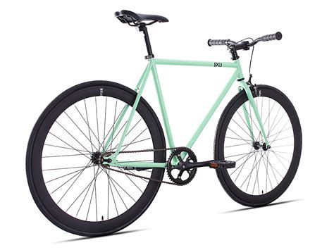 6ku Complete Bike Fixie Milan 2 Mint Greenblack