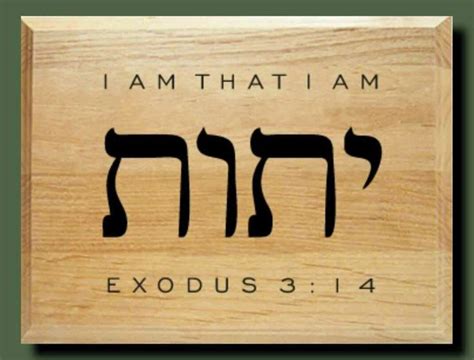 Exodus 314 Names Of God Hebrew Words Scripture Verses