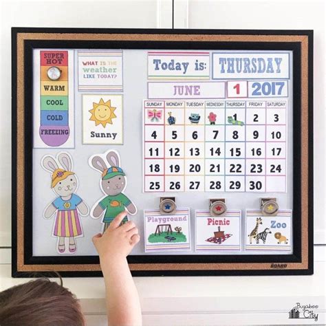 Diy Childrens Calendar Kids Calendar Homeschool Calendar Calendar