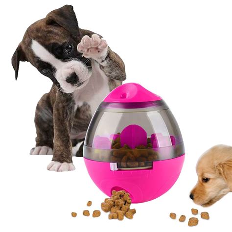Topcobe Interactive Dog Toy Iq Treat Ball Food Dispensing Toys For