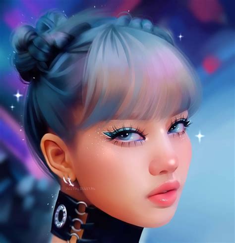 Here's my fanart of lisa manoban from blackpink. Repost! Tomorrow I'll be posting the new lime gal what's ...