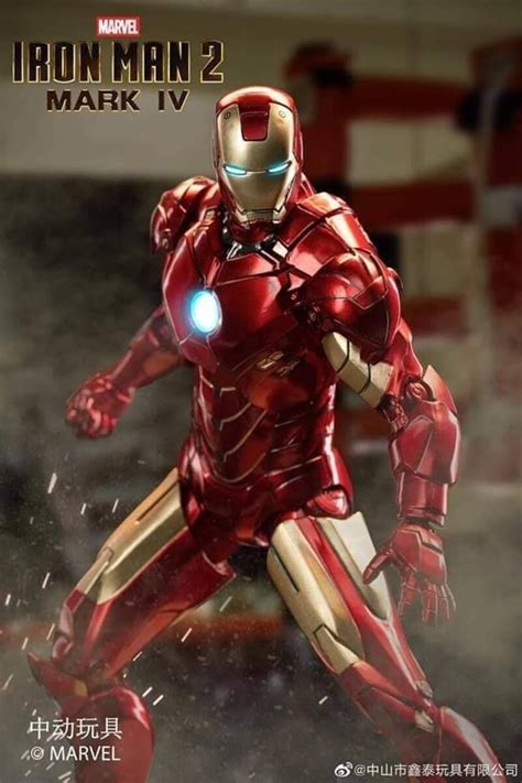 Make iron man helmet at home. ZDToys Iron Man Mark IV And Mark II Armor Figures