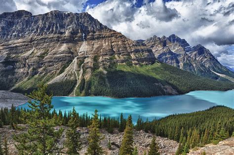 Peyto Lake Alberta Canada Destinos Viajes Paisajes Viajes